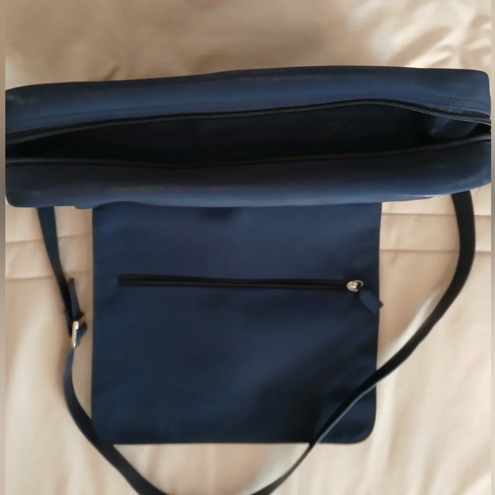 Chic Navy Blue Women's Satchel